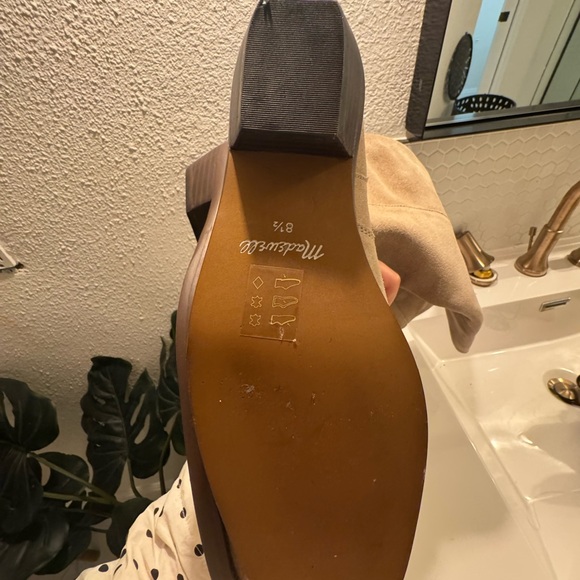 Madewell Antoine Tall Boot Suede/Leather - Picture 11 of 12